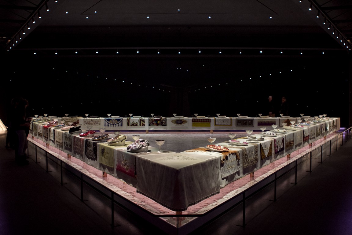 The Dinner Party by Judy Chicago 